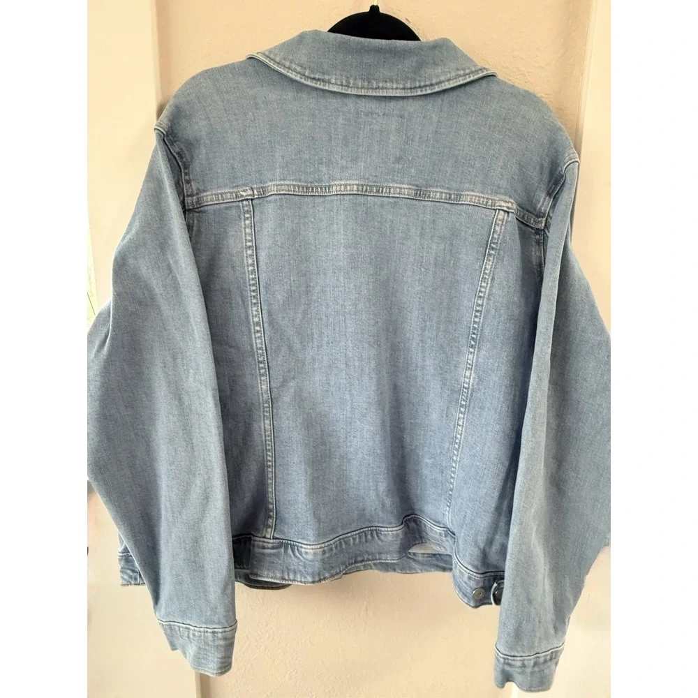 Levi's Women's Blue‎ Denim Original Trucker Jacket Size 3XL